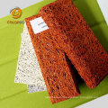 Imported Poplar Material Fireproof Wood Wool Acoustic Panel